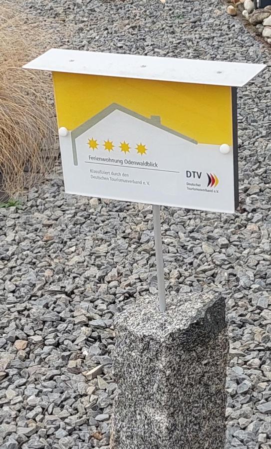 Ferienwohnung Odenwaldblick Momlingen Dış mekan fotoğraf